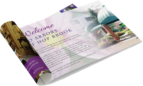 arbors of hop brook brochure