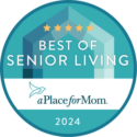 arbors was named to the best of senior living by a place for mom